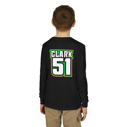 Youth Long Sleeve T-Shirt | Custom Name + Number Option Kids clothes