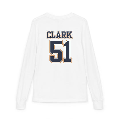 Youth Long Sleeve T-Shirt | Custom Name + Number Option Kids clothes