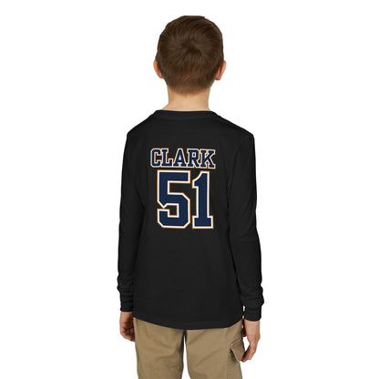 Youth Long Sleeve T-Shirt | Custom Name + Number Option Kids clothes