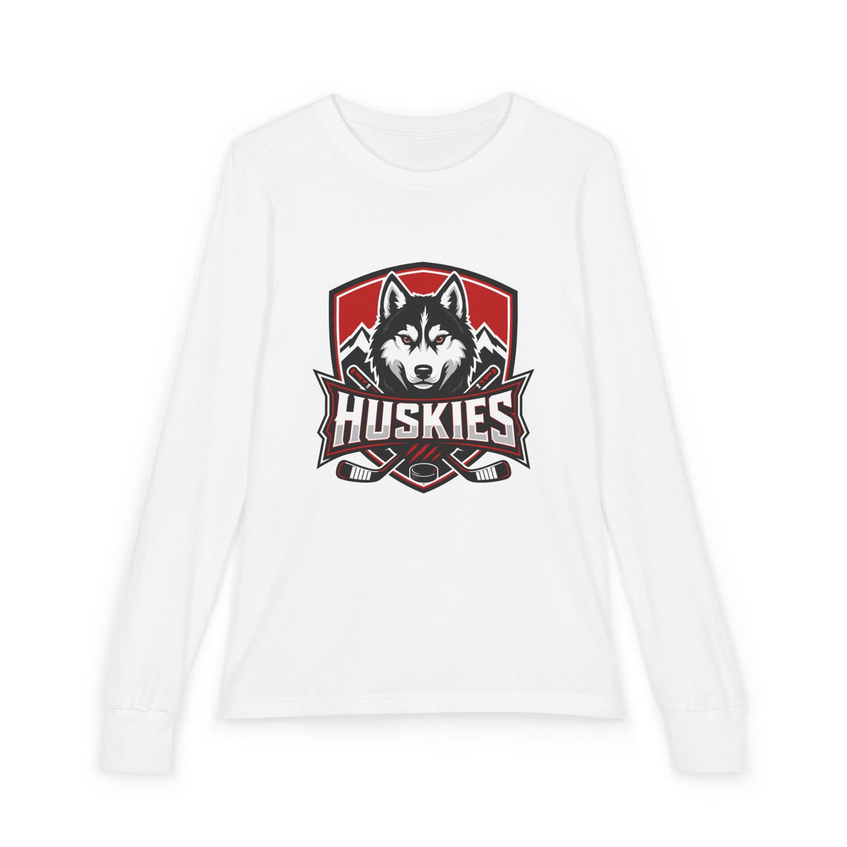 Youth Long Sleeve T-Shirt | Custom Name + Number Option S / White Kids clothes