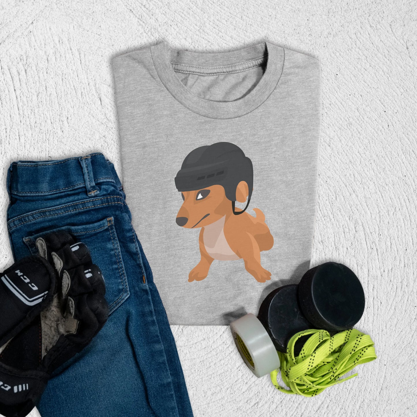 Youth Mad Dog T-Shirt S / Athletic Heather Kids clothes