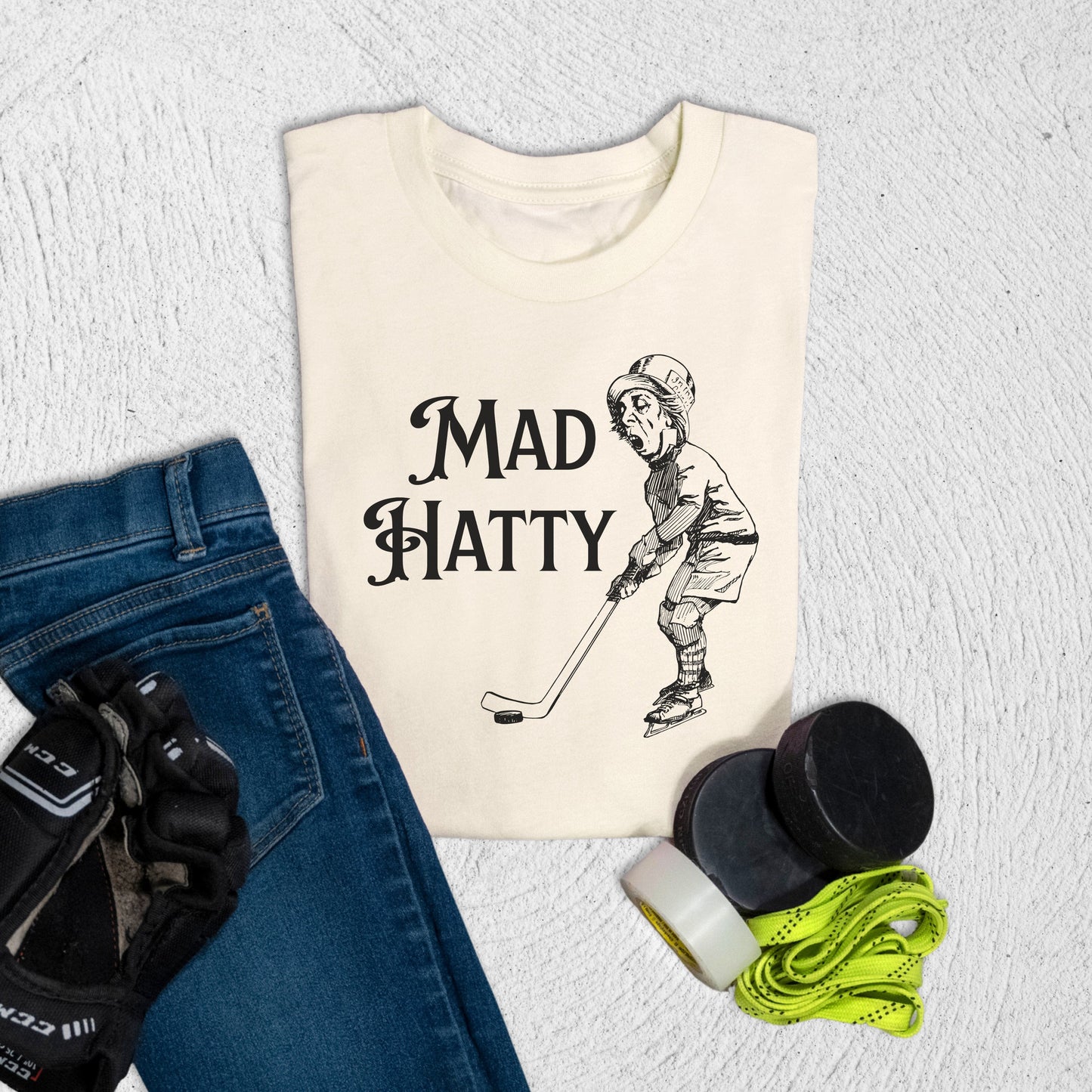 Youth Mad Hatty T-Shirt Natural / S T-Shirt