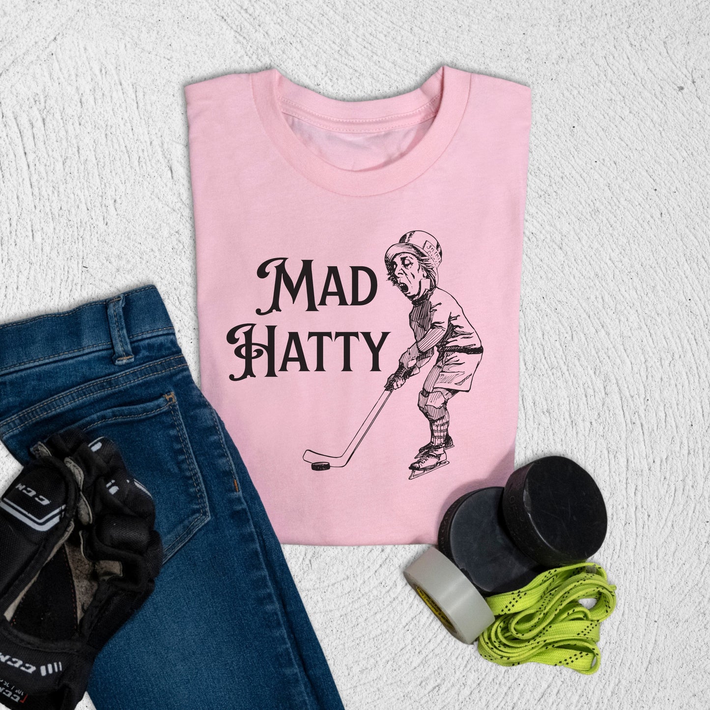 Youth Mad Hatty T-Shirt Pink / M T-Shirt