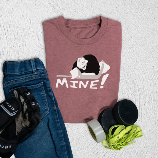 Youth MINE T-Shirt S / Heather Mauve Kids clothes
