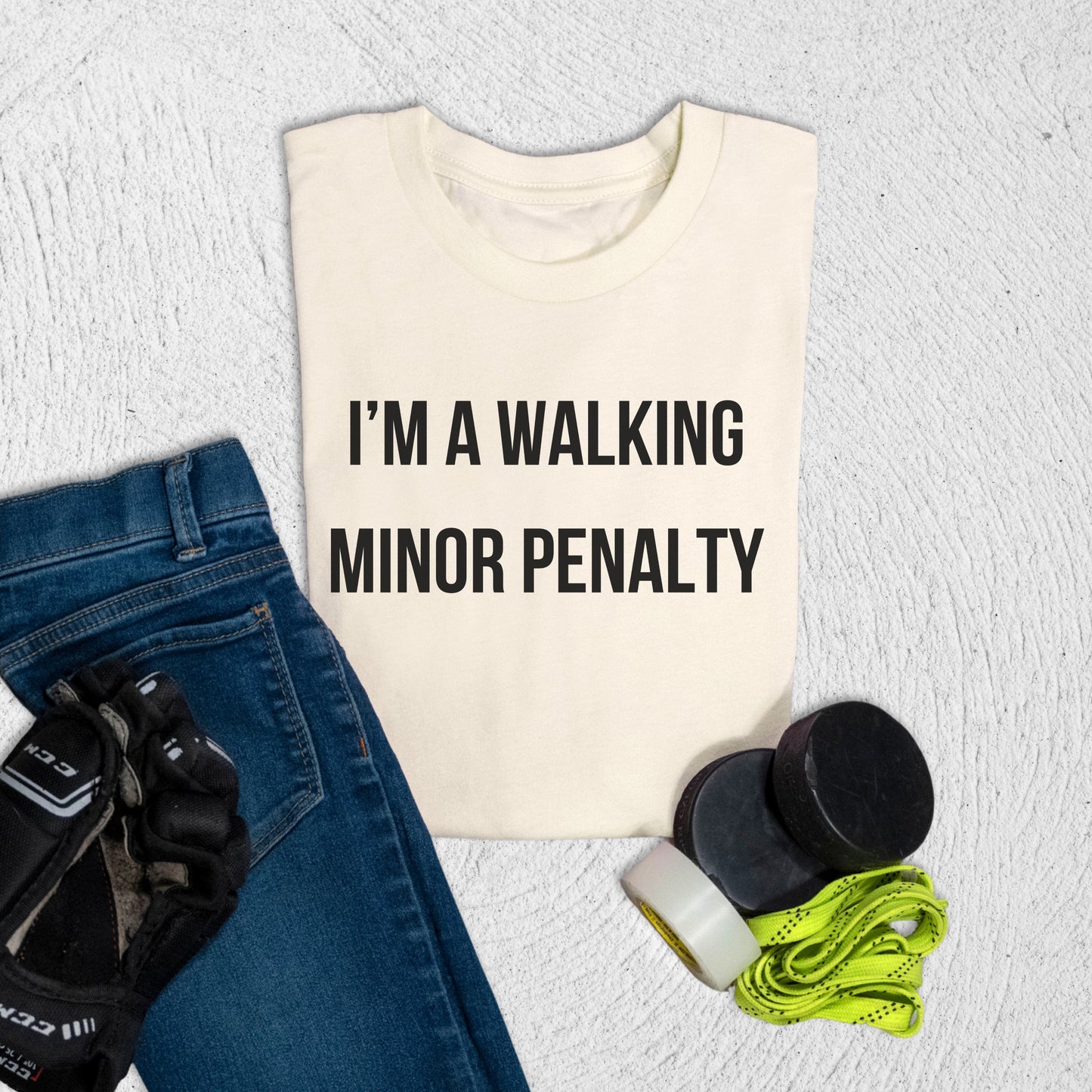 Youth Minor Penalty T-Shirt Natural / S T-Shirt