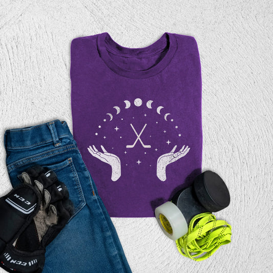 Youth Moons T-Shirt S / Team Purple Kids clothes