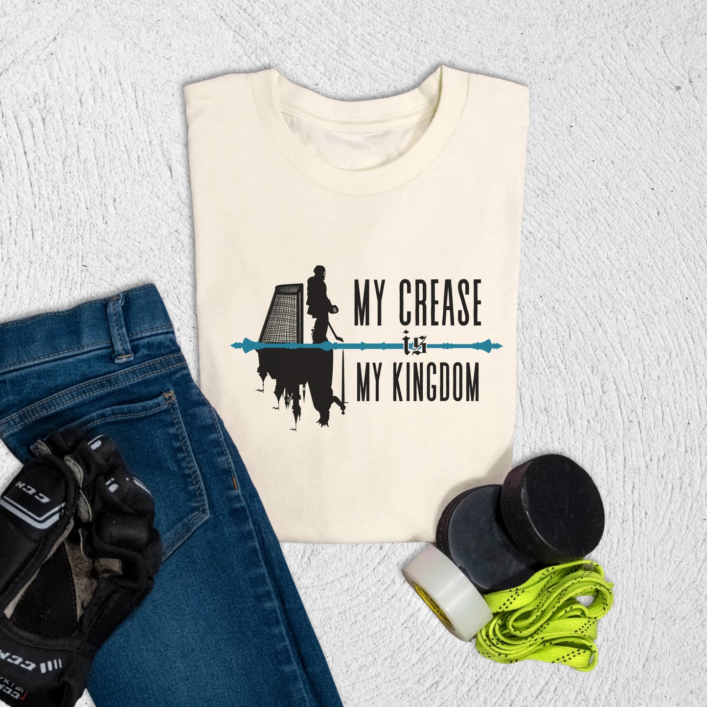 Youth My Kingdom T-Shirt S / Natural Kids clothes
