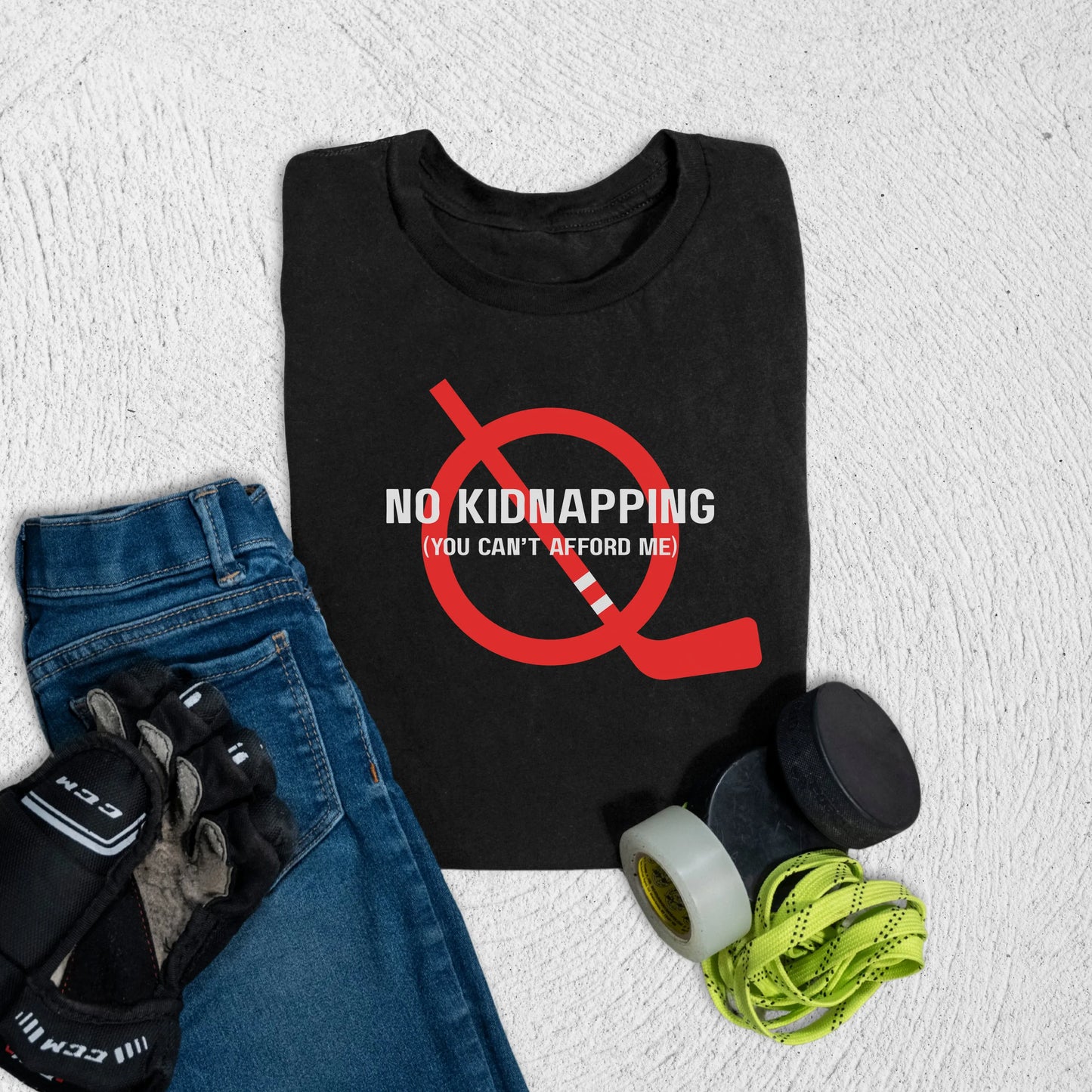 Youth No Kidnapping T-Shirt S / Black Kids clothes