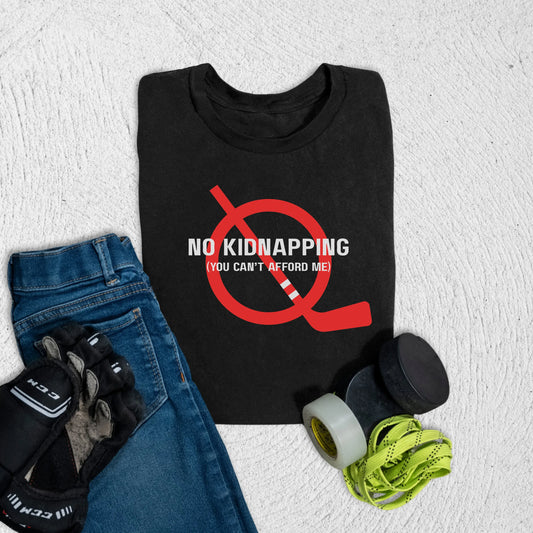Youth No Kidnapping T-Shirt S / Black Kids clothes