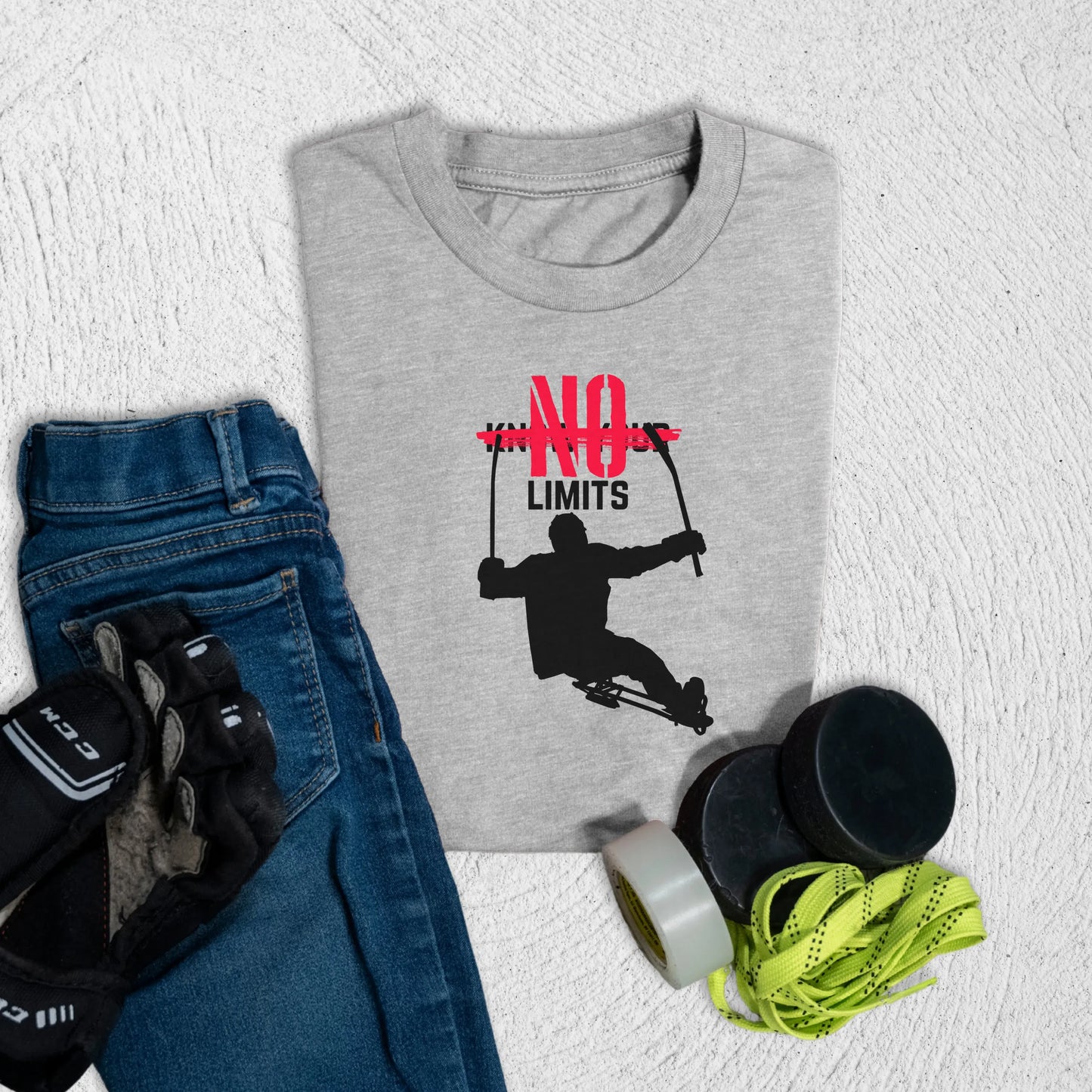 Youth No Limits T-Shirt S / Athletic Heather Kids clothes