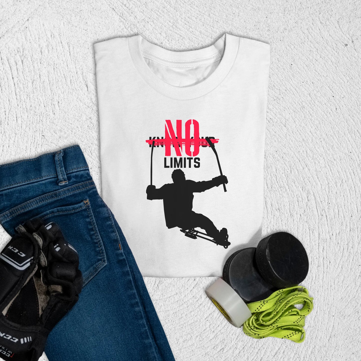 Youth No Limits T-Shirt S / White Kids clothes