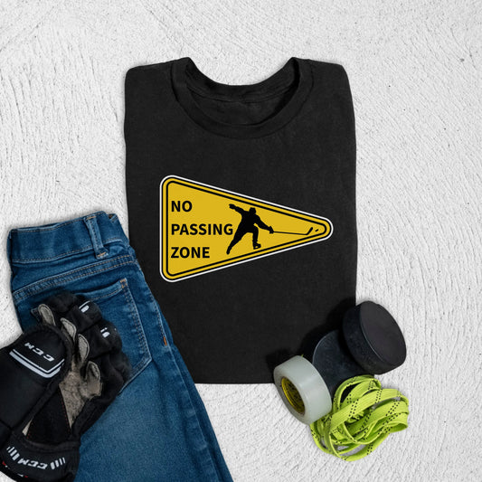 Youth No Passing Zone T-Shirt S / Black Kids clothes