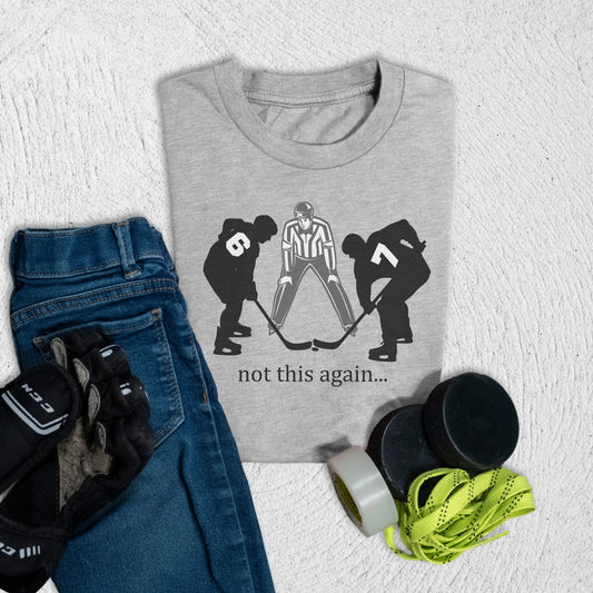 Youth Not Six Seven Again T-Shirt S / Athletic Heather Kids clothes