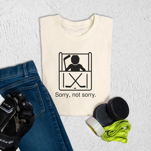 Youth Not Sorry T-Shirt Natural / S T-Shirt