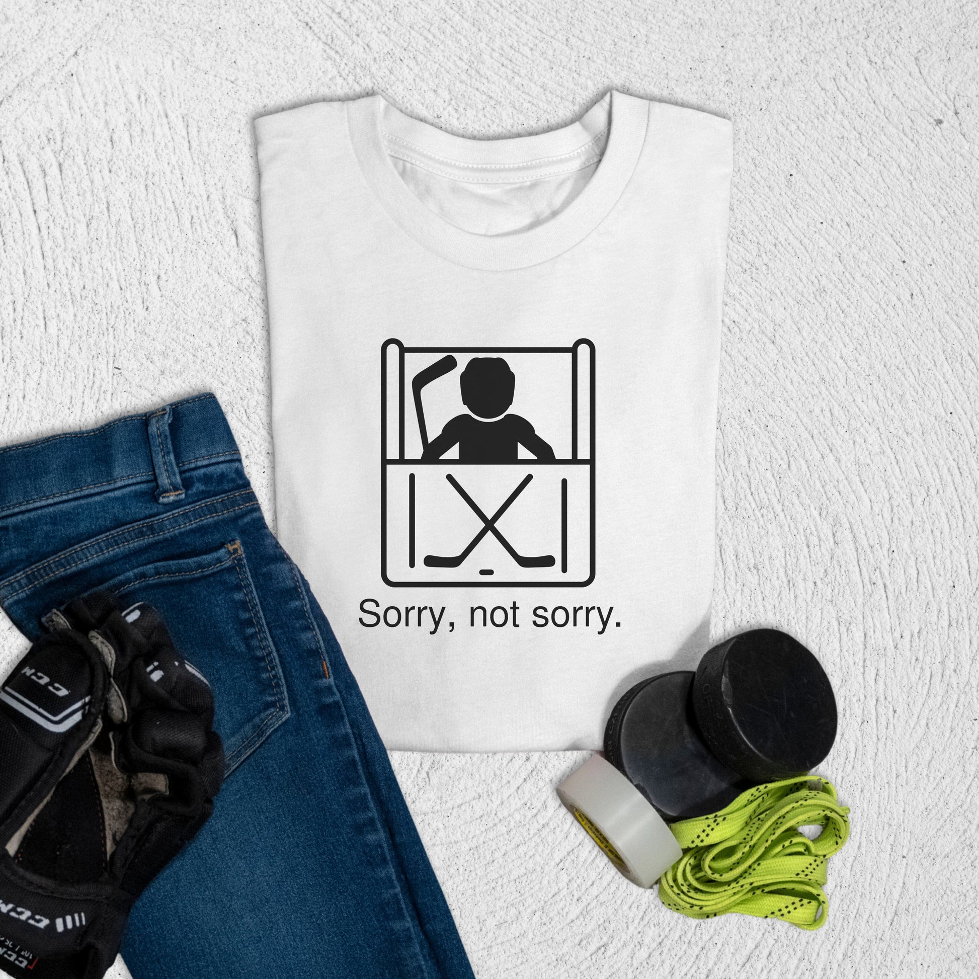 Youth Not Sorry T-Shirt White / S T-Shirt
