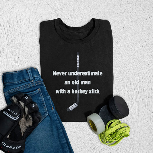Youth Old Man T-Shirt S / Black Kids clothes