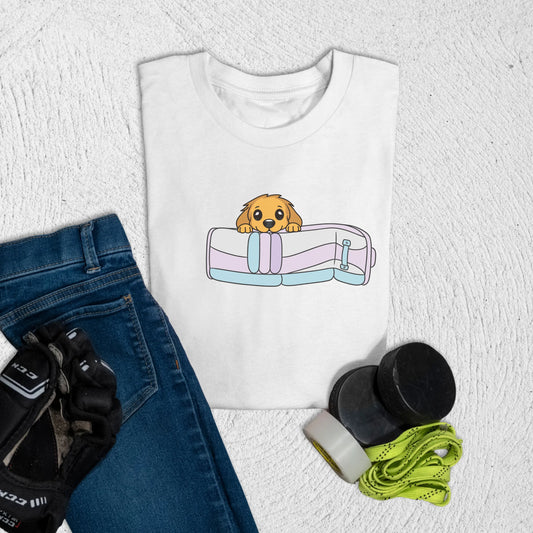 Youth Peek-a-Boo T-Shirt S / White Kids clothes