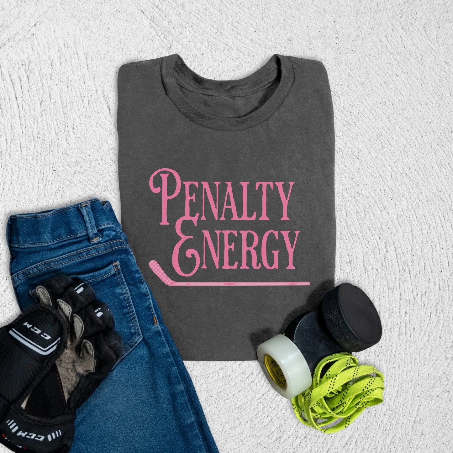 Youth Penalty Energy T-Shirt S / Asphalt Kids clothes