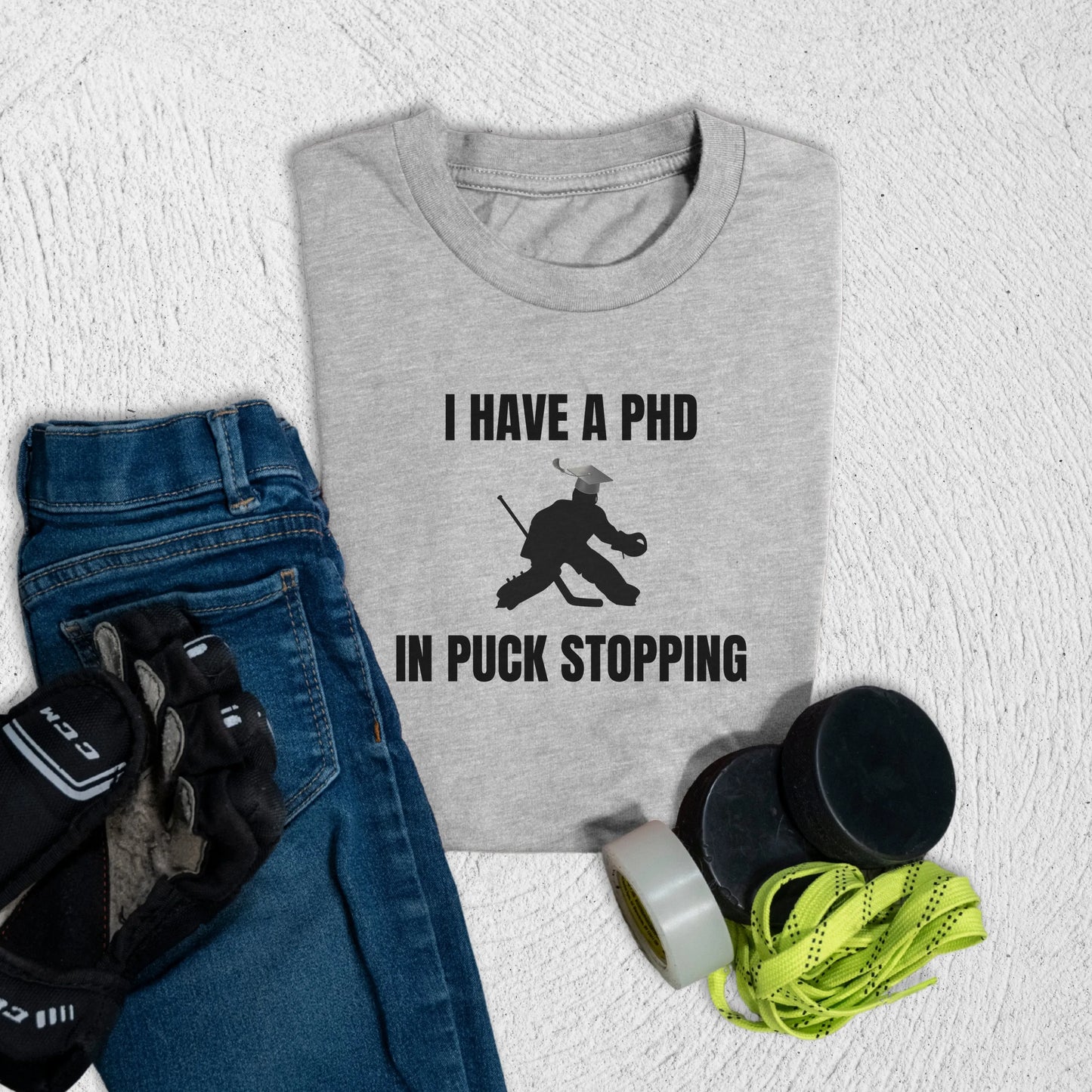 Youth PhD T-Shirt Athletic Heather / S Kids clothes