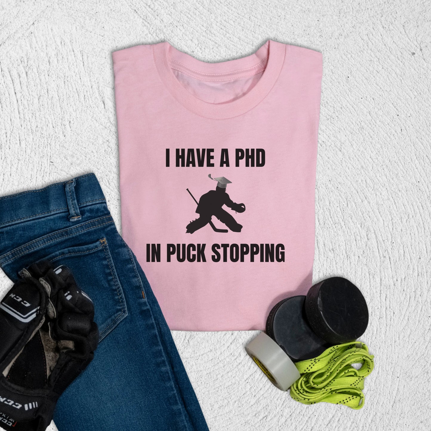 Youth PhD T-Shirt Pink / S Kids clothes