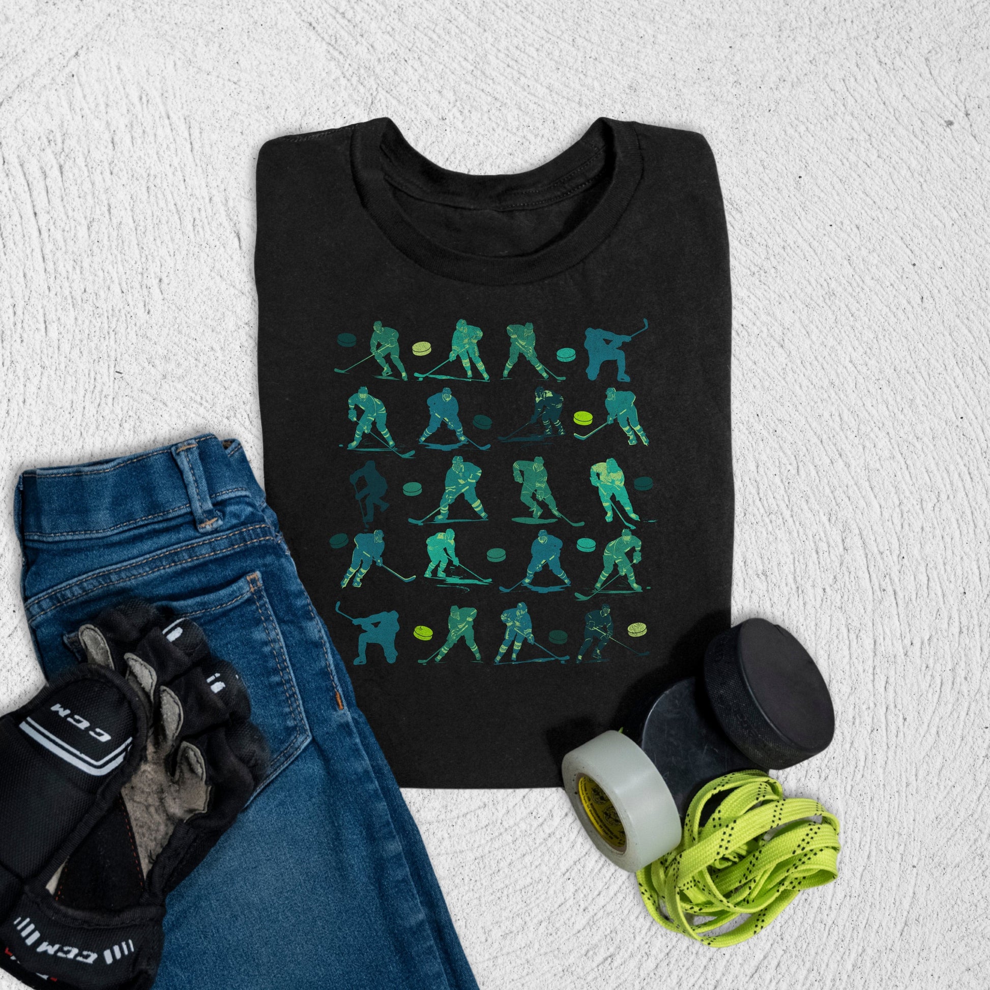 Youth Player Print T-Shirt Black / S T-Shirt