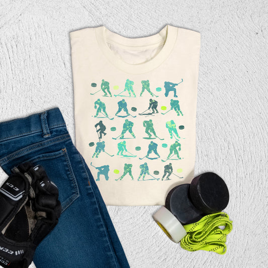Youth Player Print T-Shirt Natural / S T-Shirt
