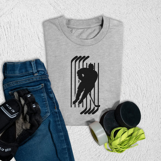 Youth Player Sticks T-Shirt S / Athletic Heather Kids clothes
