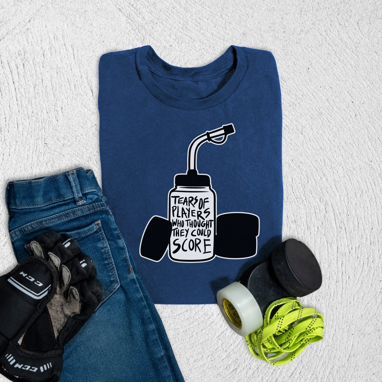 Youth Player Tears T-Shirt S / Navy Kids clothes