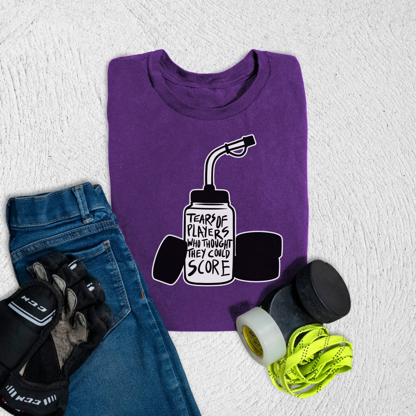 Youth Player Tears T-Shirt S / Team Purple Kids clothes