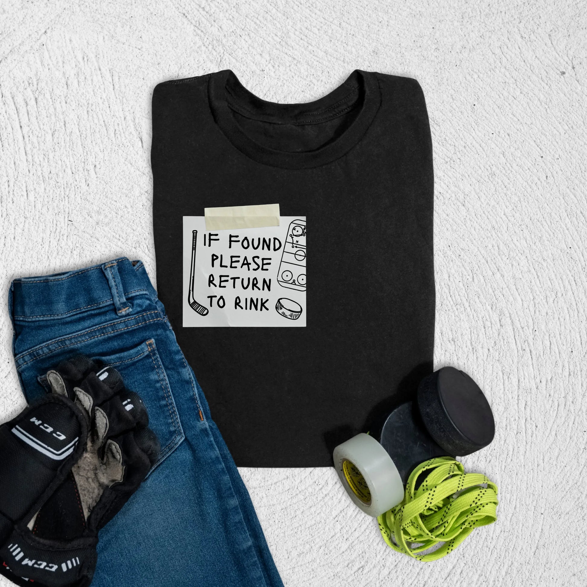 Youth Please Return T-Shirt L / Black Kids clothes