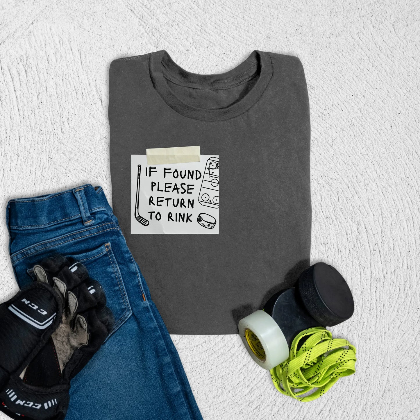 Youth Please Return T-Shirt S / Asphalt Kids clothes