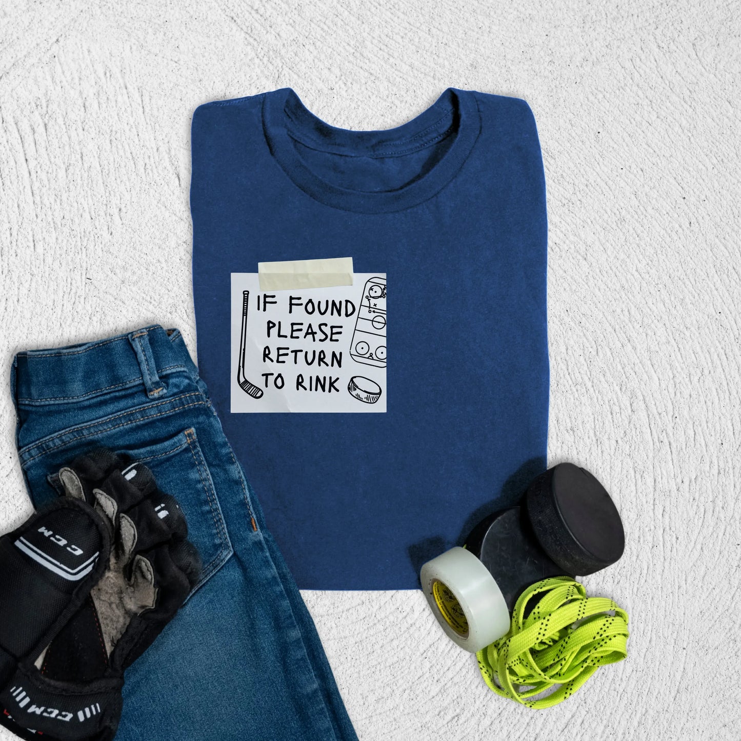 Youth Please Return T-Shirt S / Navy Kids clothes