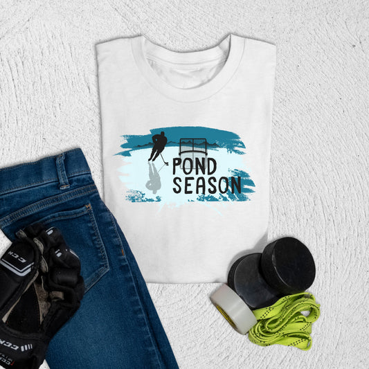 Youth Pond Season T-Shirt White / S T-Shirt
