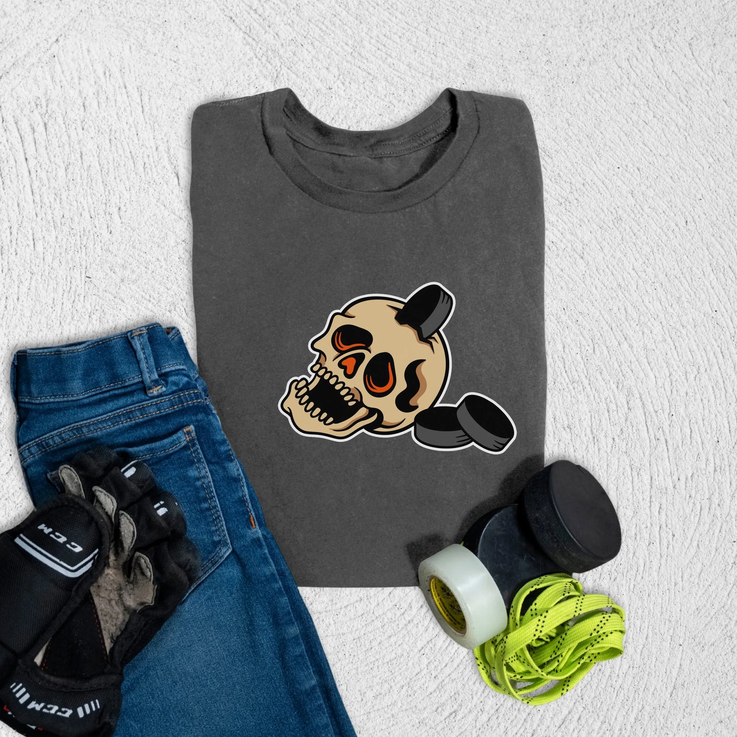 Youth Pucked T-Shirt S / Asphalt Kids clothes