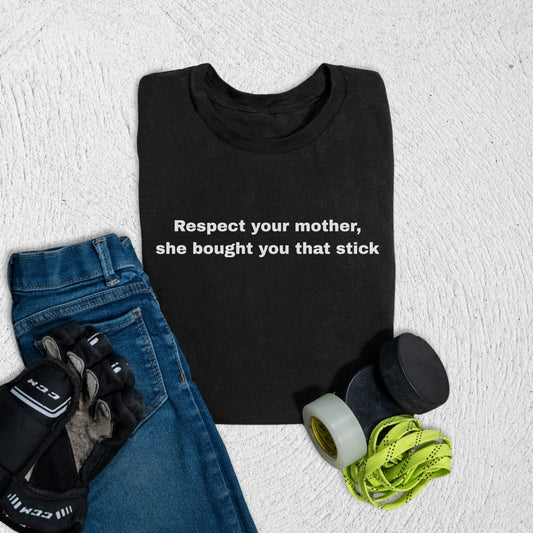 Youth Respect Your Mother T-Shirt S / Black Kids clothes