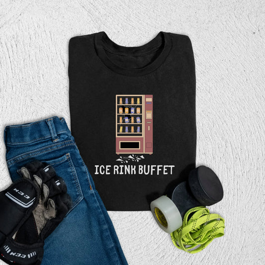 Youth Rink Buffet T-Shirt S / Black Kids clothes