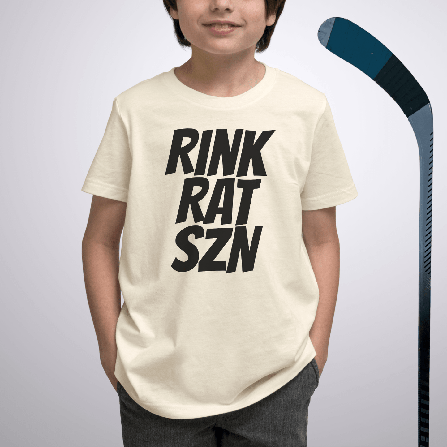 Youth Rink Rat Szn T-Shirt Natural / S Kids clothes