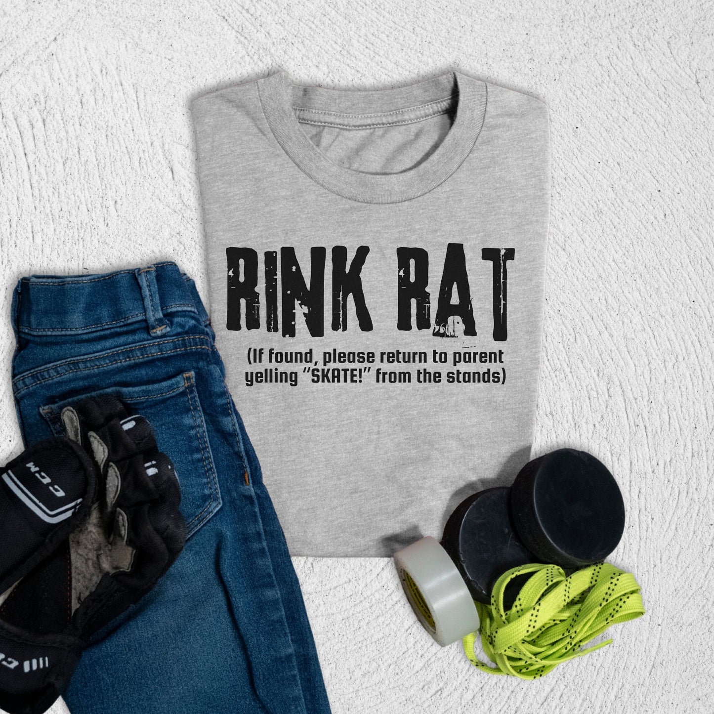 Youth Rink Rat T-Shirt Athletic Heather / S T-Shirt