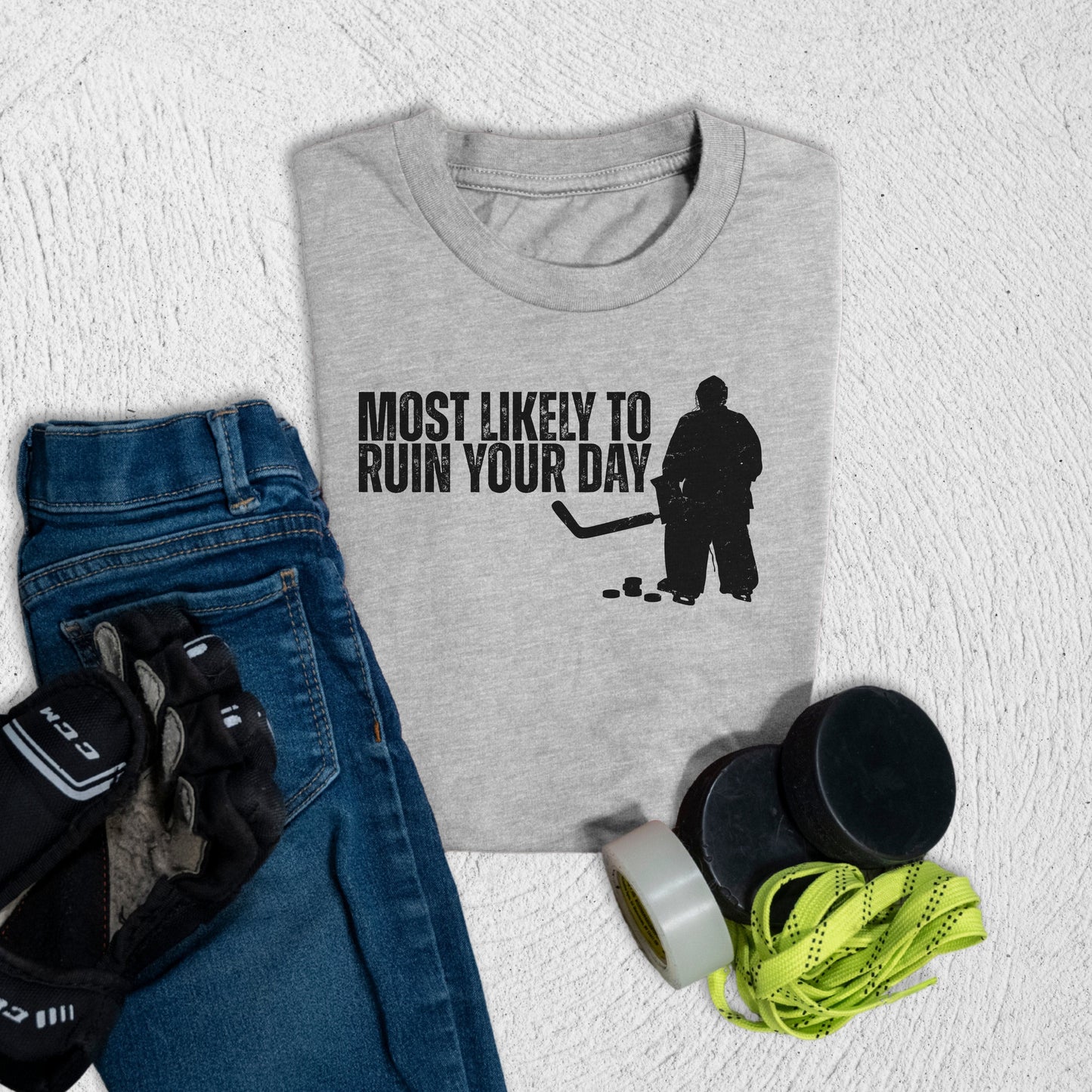 Youth Ruin Your Day T-Shirt Athletic Heather / S Kids clothes
