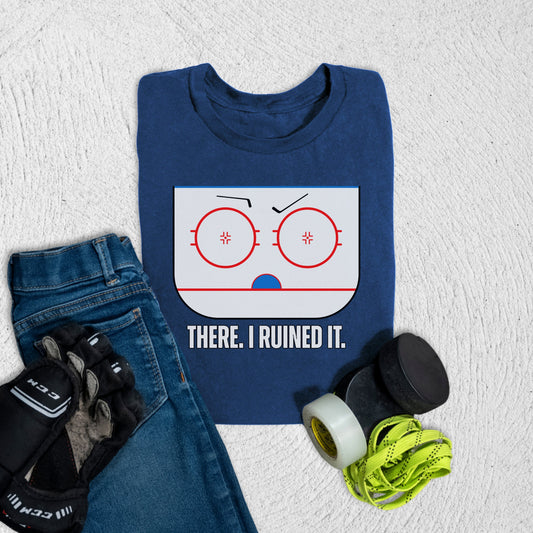 Youth Ruined It T-Shirt Navy / S T-Shirt