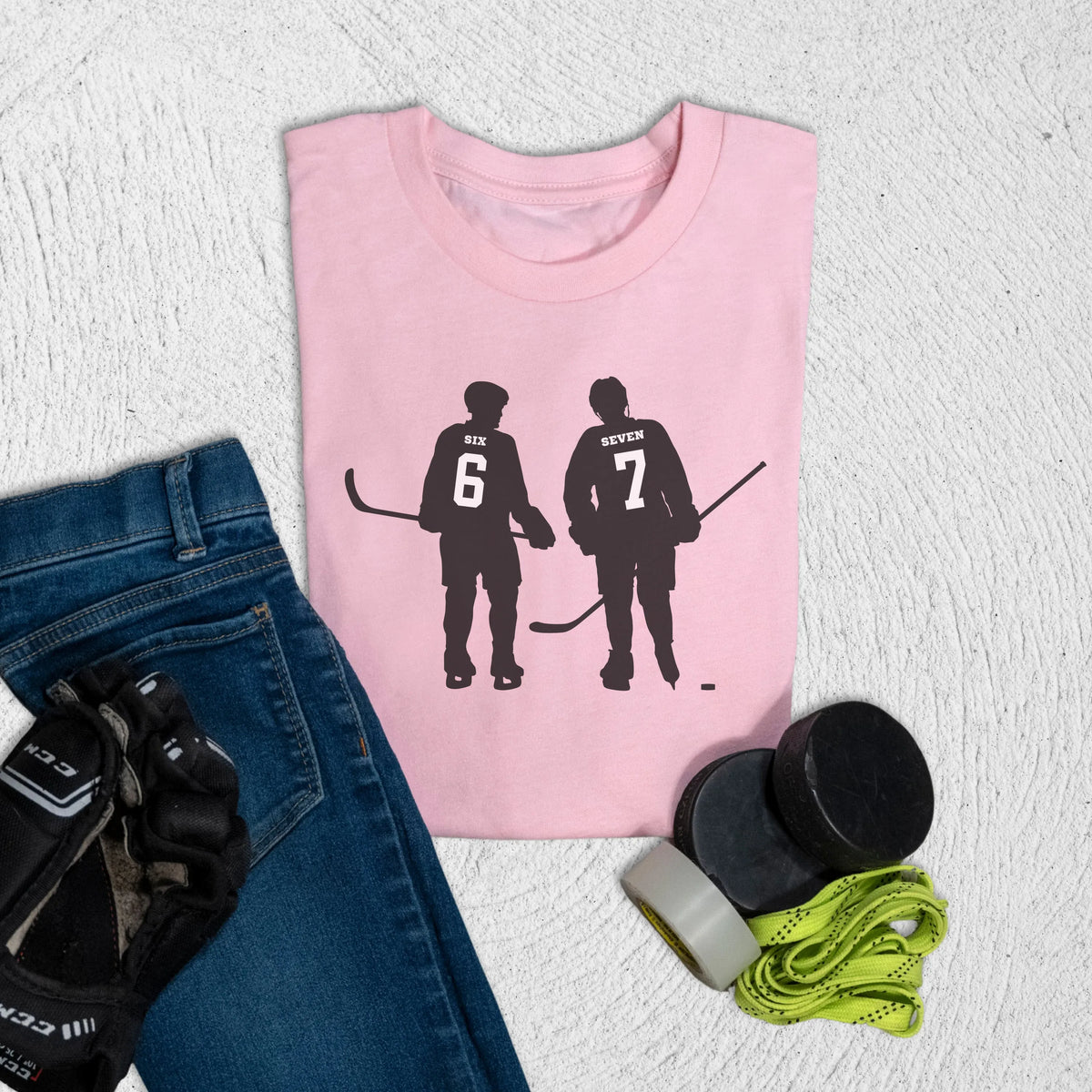 Youth Six Seven T-Shirt S / Pink Kids clothes
