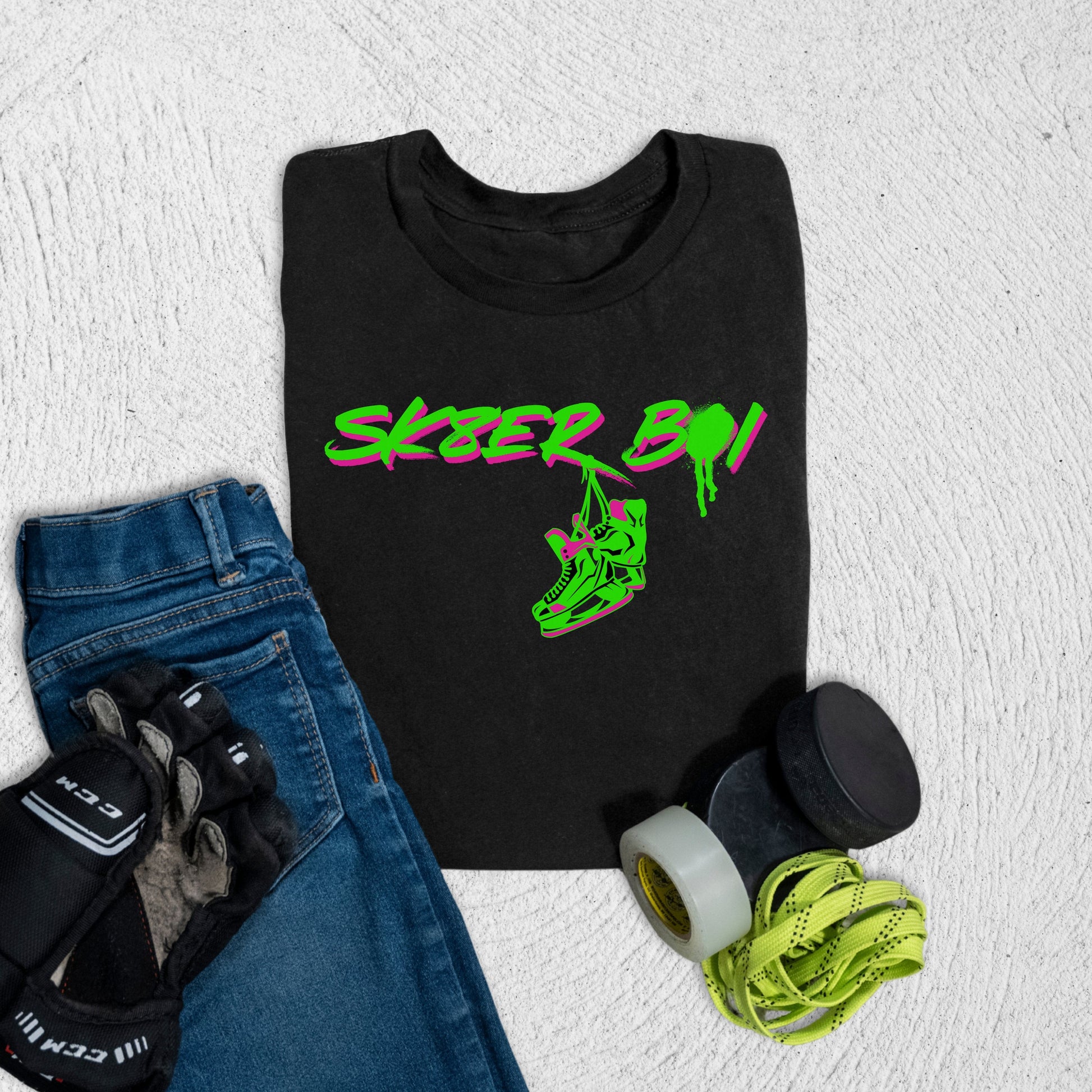 Youth Skater Boy T-Shirt Black / S T-Shirt