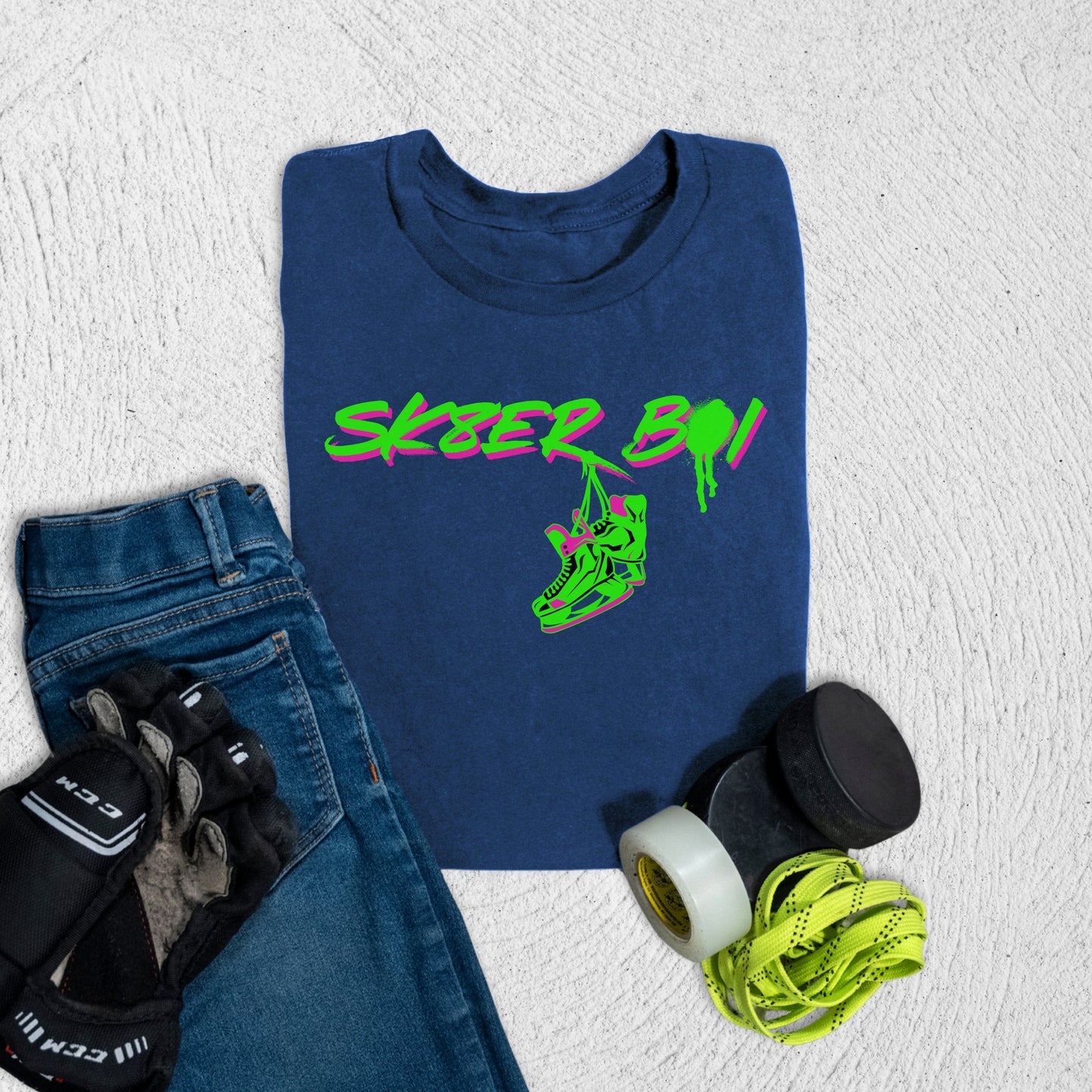 Youth Skater Boy T-Shirt Navy / S T-Shirt