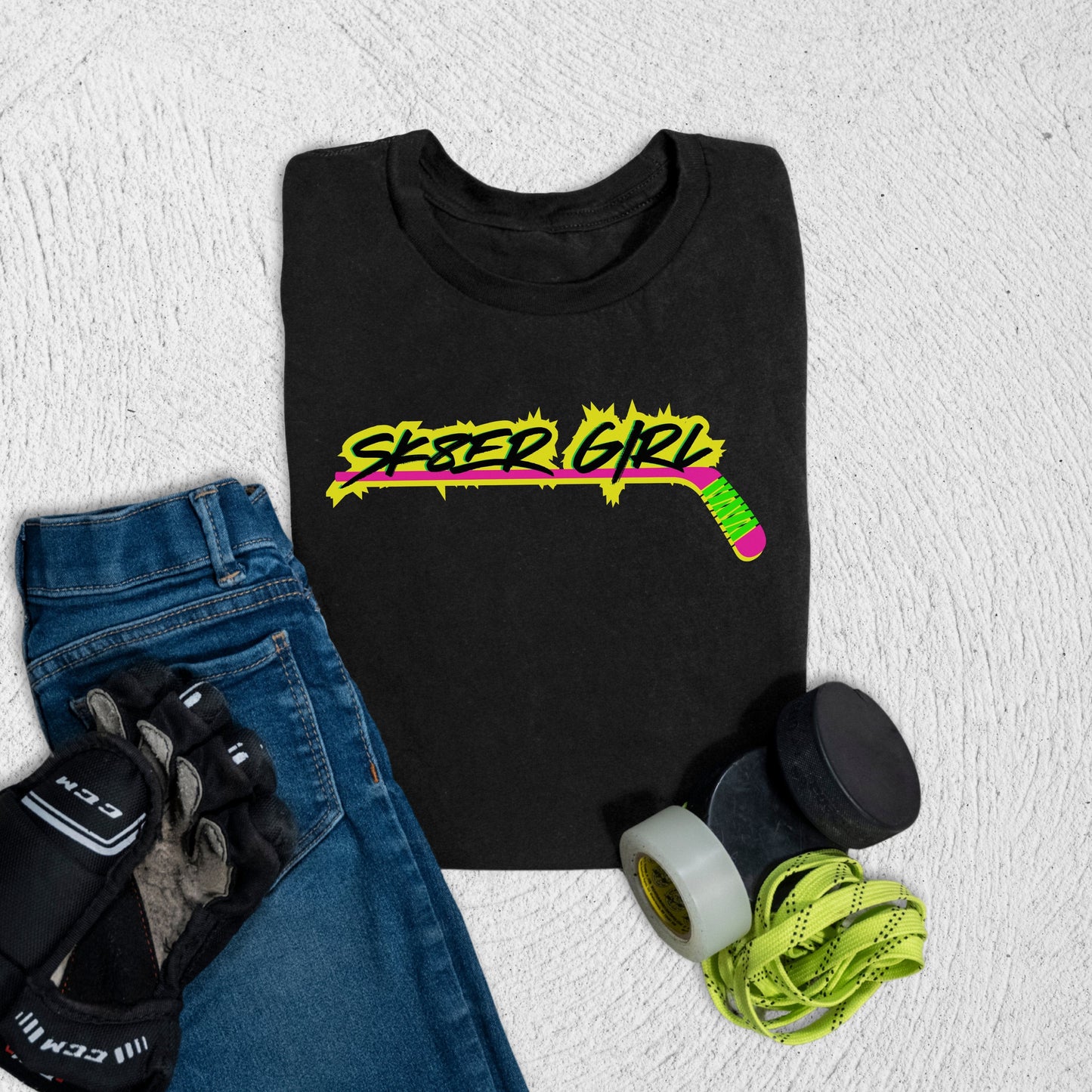 Youth Skater Girl T-Shirt Black / S T-Shirt