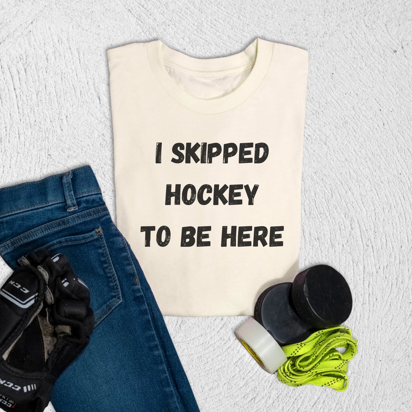 Youth Skipped T-Shirt S / Natural Kids clothes