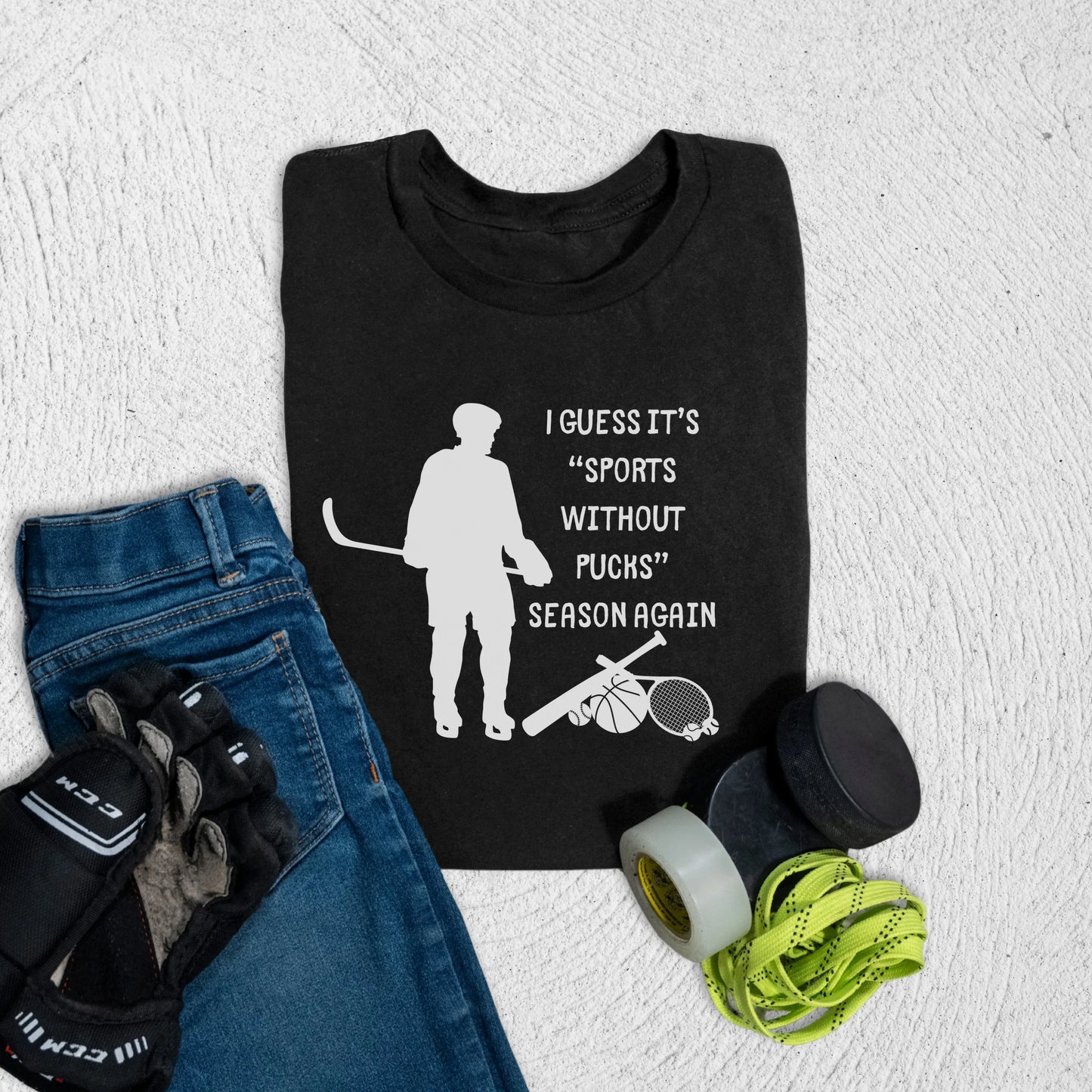 Youth Sports Without Pucks T-Shirt S / Black Kids clothes