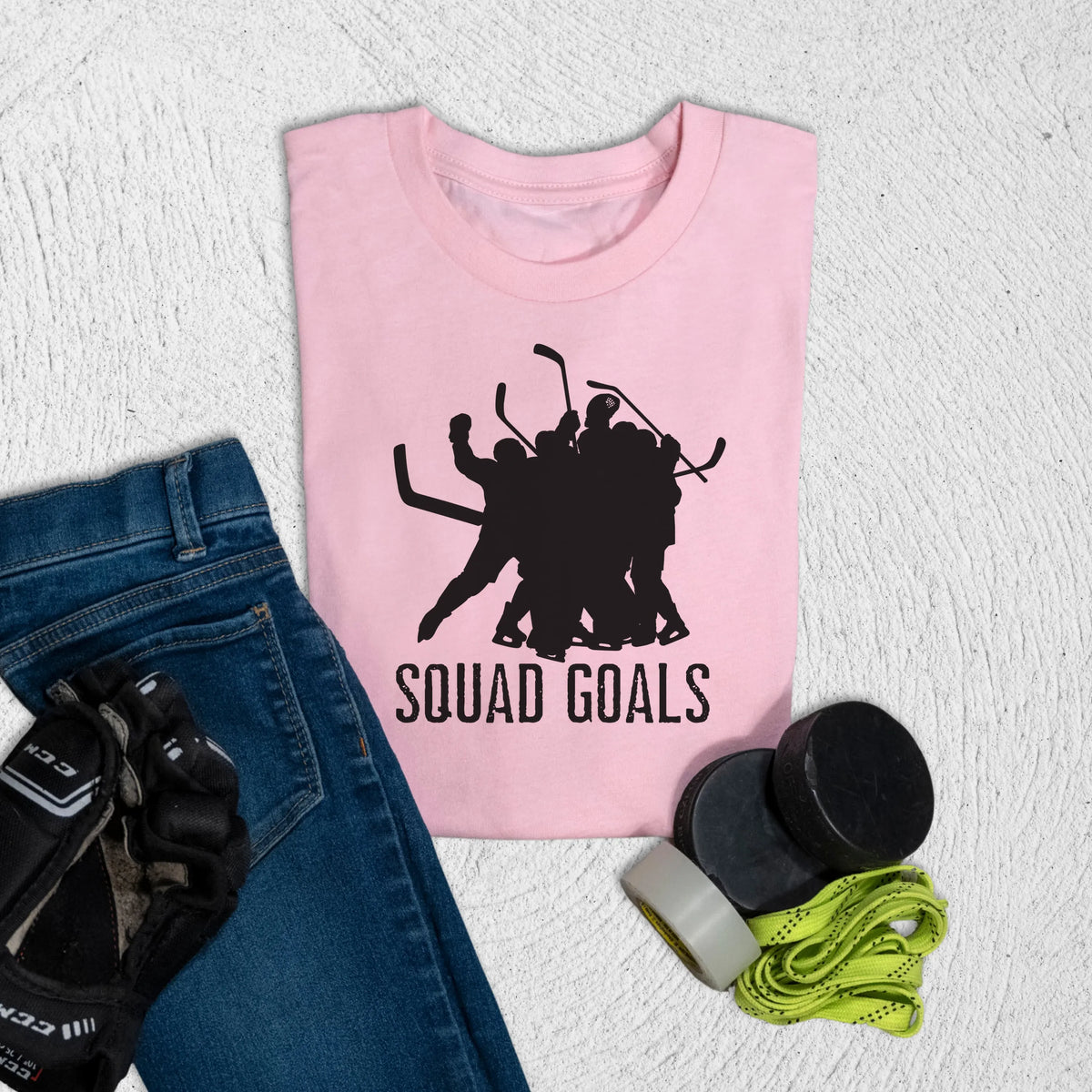 Youth Squad Goals T-Shirt S / Pink Kids clothes