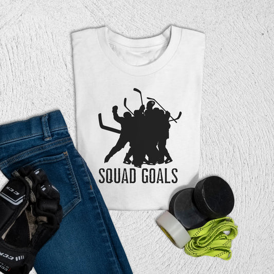 Youth Squad Goals T-Shirt S / White Kids clothes
