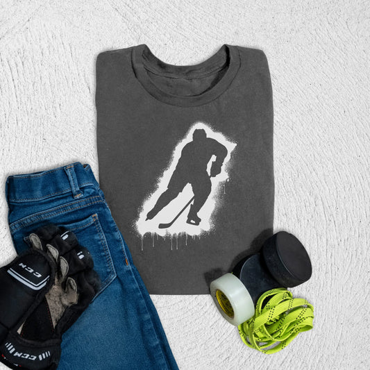 Youth Stencil T-Shirt S / Asphalt Kids clothes