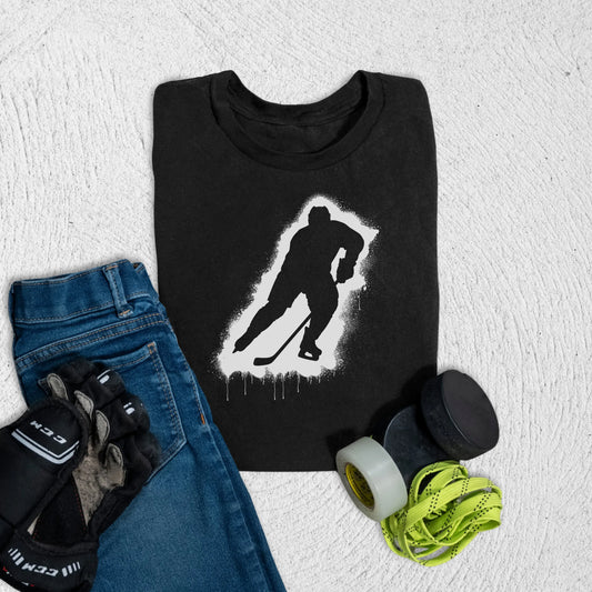 Youth Stencil T-Shirt S / Black Kids clothes
